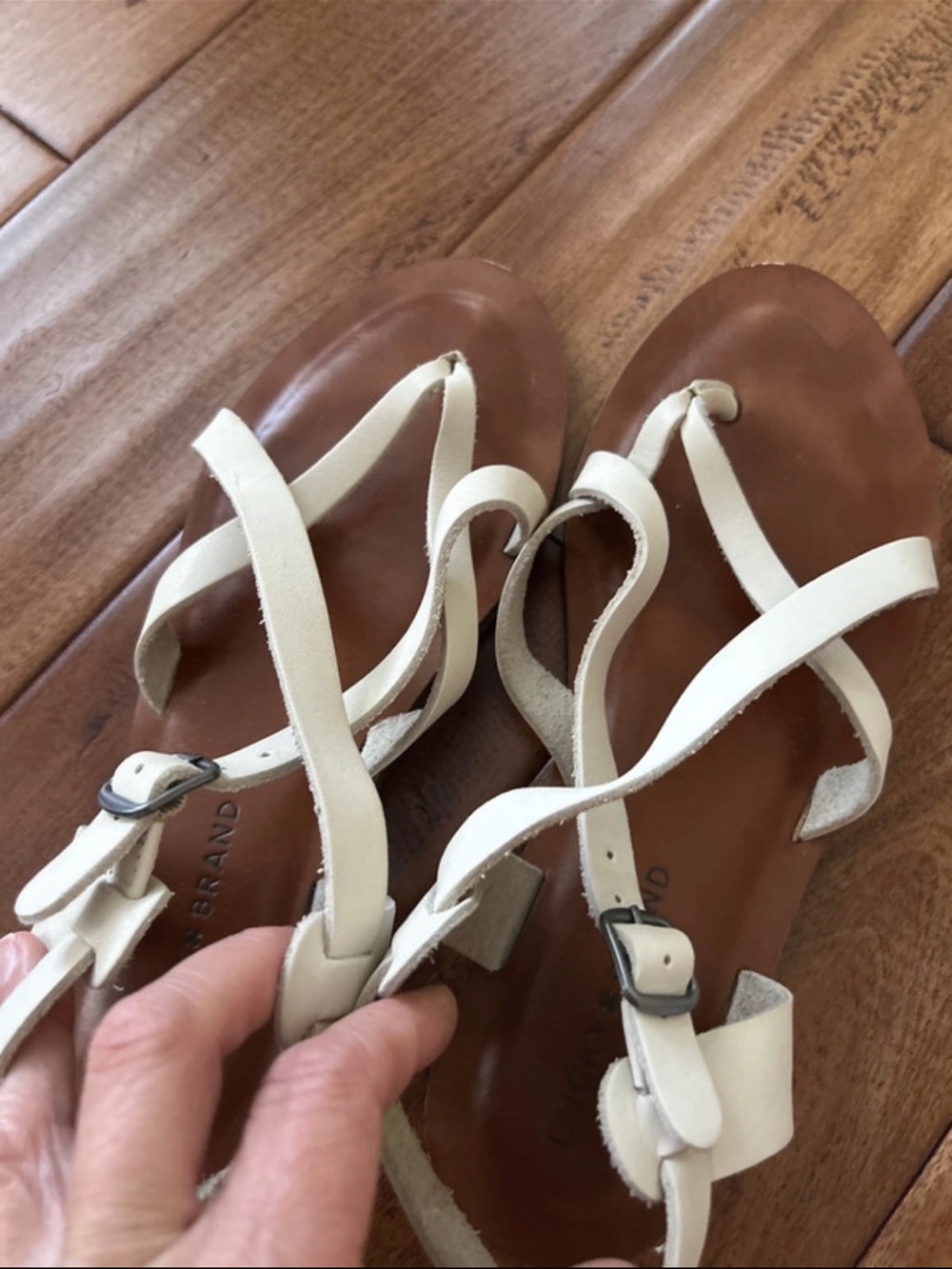 Lucky Brand Sandals 7.5M - Picture 2 of 5